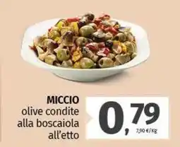 Pam MICCIO olive condite alla boscaiola offerta