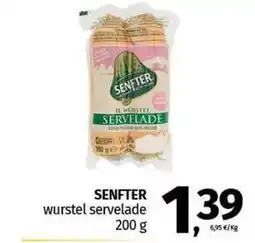 Pam SENFTER wurstel servelade offerta