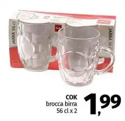 Pam COK brocca birra offerta