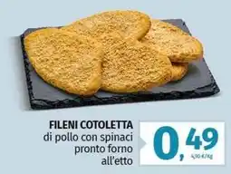 Pam Fileni cotoletta di pollo offerta