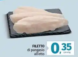 Pam Filetto di pangasio all'etto offerta