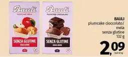 Pam BAULI plumcake cioccolato/ mela senza glutine offerta