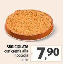 Pam SBRICIOLATA con crema alla nocciola offerta