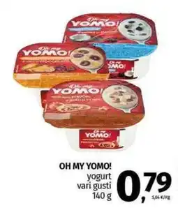 Pam OH MY YOMO! yogurt vari gusti offerta