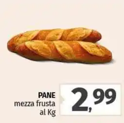 Pam PANE mezza frusta offerta