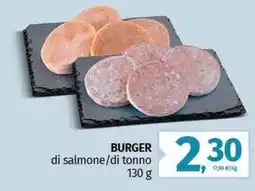 Pam Burger di salmone/di tonno offerta
