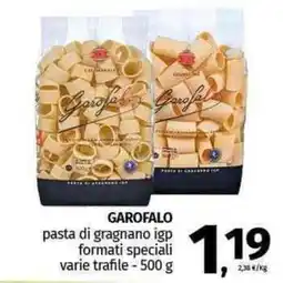 Pam GAROFALO pasta di gragnano igp formati speciali varie trafile offerta