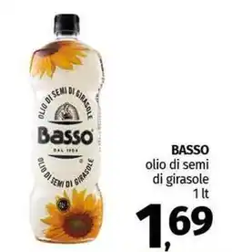 Pam BASSO olio di semi di girasole offerta