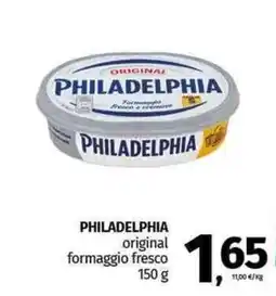 Pam PHILADELPHIA original formaggio fresco offerta