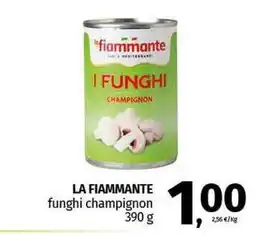 Pam LA FIAMMANTE funghi champignon offerta