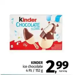 Pam KINDER ice chocolate offerta