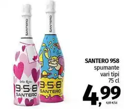 Pam SANTERO 958 spumante vari tipi offerta