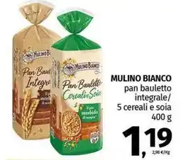 Pam MULINO BIANCO pan bauletto integrale/ 5 cereali e soia offerta