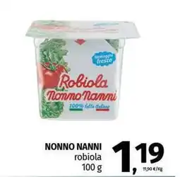 Pam NONNO NANNI robiola offerta