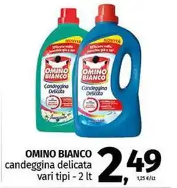 Pam OMINO BIANCO candeggina delicata vari tipi offerta