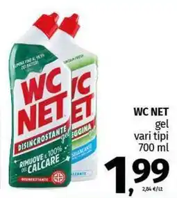 Pam WC NET gel vari tipi offerta