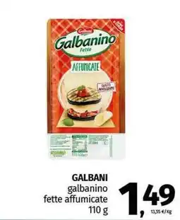 Pam GALBANI galbanino fette affumicate offerta