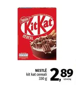 Pam NESTLÈ kit kat cereali offerta