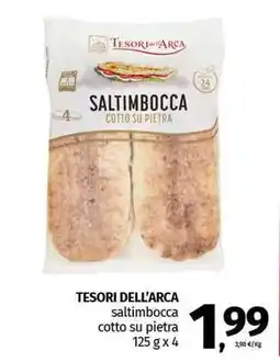 Pam TESORI DELL'ARCA saltimbocca cotto su pietra offerta