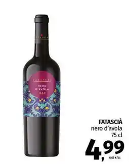 Pam FATASCIÀ nero d'avola offerta