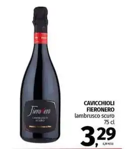Pam CAVICCHIOLI FIERONERO lambrusco scuro offerta