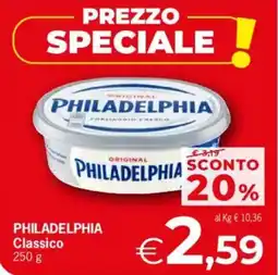 Despar Philadelphia classico offerta