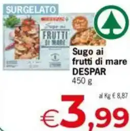 Despar Despar sugo ai frutti di mare offerta