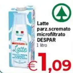 Despar Despar latte parz.scremato microfiltrato offerta