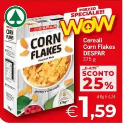Despar Despar cereali corn flakes offerta
