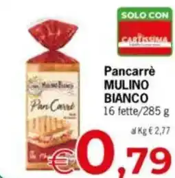 Despar Mulino bianco Pancarré 16 fette offerta