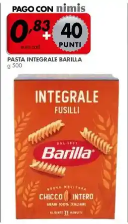 Italmark Barilla pasta integrale offerta