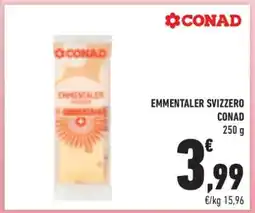 Conad Superstore EMMENTALER SVIZZERO CONAD offerta