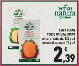 Conad Superstore LINEA VEGAN VERSO NATURA CONAD offerta