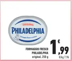 Conad Superstore FORMAGGIO FRESCO PHILADELPHIA offerta