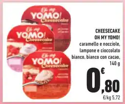 Conad Superstore CHEESECAKE OH MY YOMO! offerta