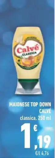 Conad Superstore MAIONESE TOP DOWN CALVÉ offerta