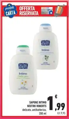 Conad Superstore SAPONE INTIMO NEUTRO ROBERTS offerta