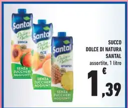 Conad Superstore SUCCO DOLCE DI NATURA SANTAL offerta