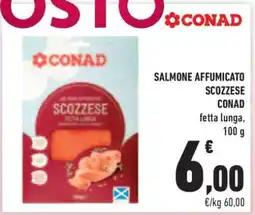 Conad Superstore SALMONE AFFUMICATO SCOZZESE CONAD offerta