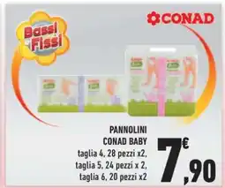 Conad Superstore Pannolini CONAD Baby offerta