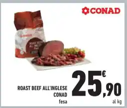 Conad Superstore ROAST BEEF ALL'INGLESE CONAD offerta