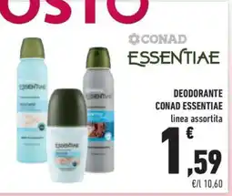 Conad Superstore Deodorante CONAD Essentiae offerta