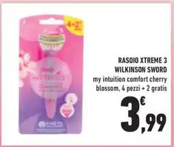 Conad Superstore RASOIO XTREME 3 WILKINSON SWORD offerta