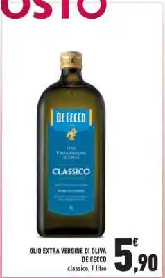 Conad Superstore Olio Extra Vergine di Oliva De Cecco offerta
