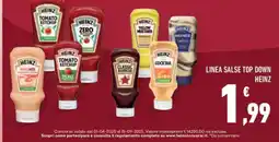 Conad Superstore LINEA SALSE TOP DOWN HEINZ offerta