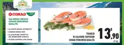 Conad Superstore TRANCIO DI SALMONE SUPERIOR CONAD PERCORSO QUALITÀ offerta