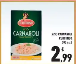 Conad Superstore Riso Carnaroli Curtiriso offerta