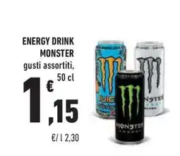 Conad Superstore ENERGY DRINK MONSTER offerta