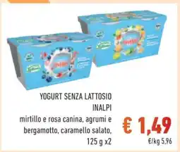Conad Superstore Yogurt Senza Lattosio Inalpi offerta