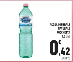 Conad Superstore Acqua Minerale Naturale Rocchetta offerta